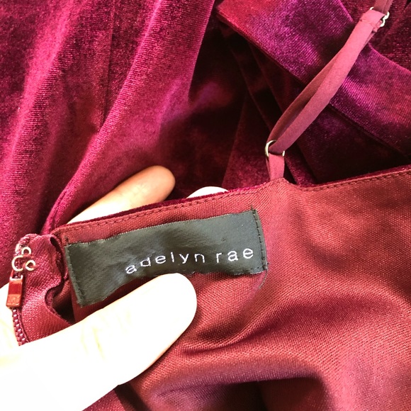 Adelyn Rae Red Dress - Picture 7 of 7